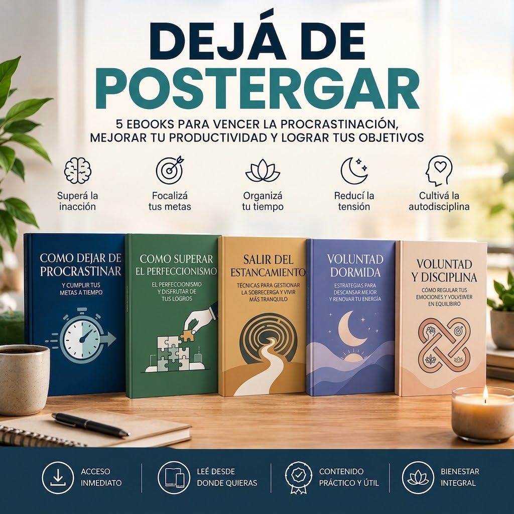 DEJÁ DE POSTERGAR